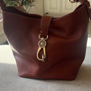 Dooney & Bourke Rich Brown Hobo Bag